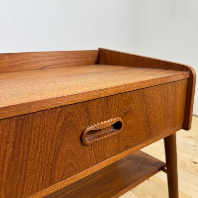 Danish Teak Bedside Tables, 1960s, Set of 2 For Sale - Image 6 of 14
