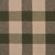 American Schumacher Galt Wool Check Fabric In Hunter For Sale - Image 3 of 5