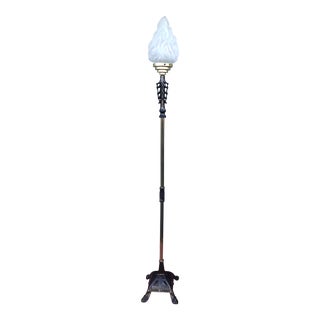 French Art Deco Floor Lamp For Sale