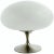 Mid-Century Modern Mushroom Lamp Glass Replacement Shade For Sale - Image 3 of 7