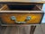 Late 20th Century Theodore Alexander Regency Style Mahogany & Leather Writing Desk With Carved Ribbon Motif Legs For Sale - Image 13 of 18