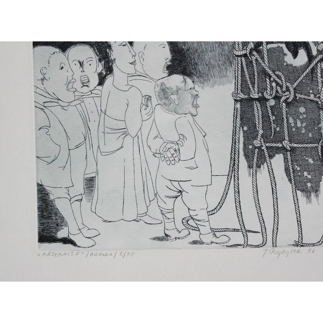 Janusz Przybylski, Screamers, 1986 For Sale - Image 4 of 7