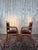 Empire Armchairs with Dolphin Armrests in Beech and Velvet, 1960s, Set of 2 For Sale - Image 6 of 7