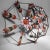 Vintage Spinning Wheels Koinobori Matsuri Wall Decoration, Japan, 1950s, Set of 2 For Sale - Image 4 of 18