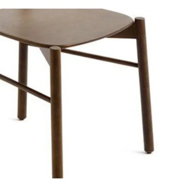 Not Yet Made - Made To Order Red Bokken Chair in Beech Structure Stained with Lacquered Back by Colé Italia For Sale - Image 5 of 8