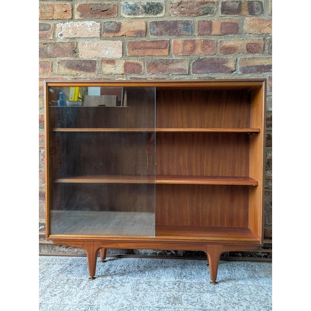 Mid-Century Modern Teak Glazed Display Cabinet by A.H. McIntosh, 1960s For Sale - Image 6 of 12