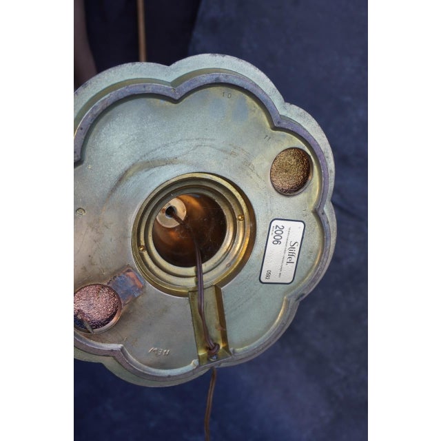 Brass Antique Stiffel Art Deco Brass Floor Lamps For Sale - Image 8 of 9