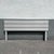 1980s Postmodern Lights Gray Gloss Laminate King Size Headboard For Sale - Image 5 of 5