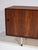 Long Danish Rosewood and Chrome Lowboard, 1960s For Sale - Image 11 of 18