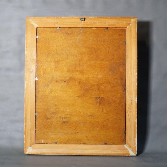 Still Life With Flowers, Oil Painting on Wood, Germany 1950s For Sale - Image 6 of 6