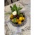 El 05 Decorative Basket in Metal-Plated Hand-Woven Wicker by Caspal For Sale - Image 6 of 8
