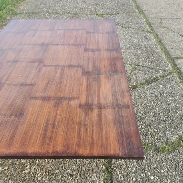 Bamboo Coffee Table attributed to Axel Vervoordt, Belgium, 1985 For Sale - Image 9 of 12