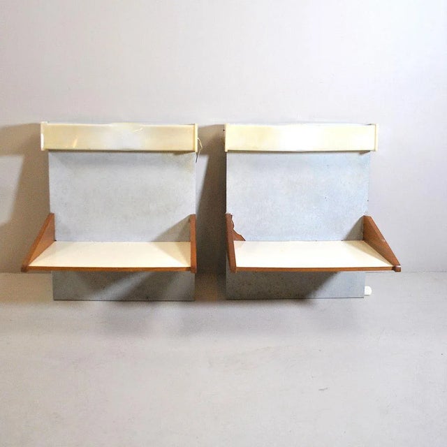 Wooden Shelves, 1960s, Set of 2 For Sale - Image 6 of 8