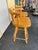 1960s Solid Wood Swivel Captain’s Bar Stools Set of 2 For Sale In West Palm - Image 6 of 6