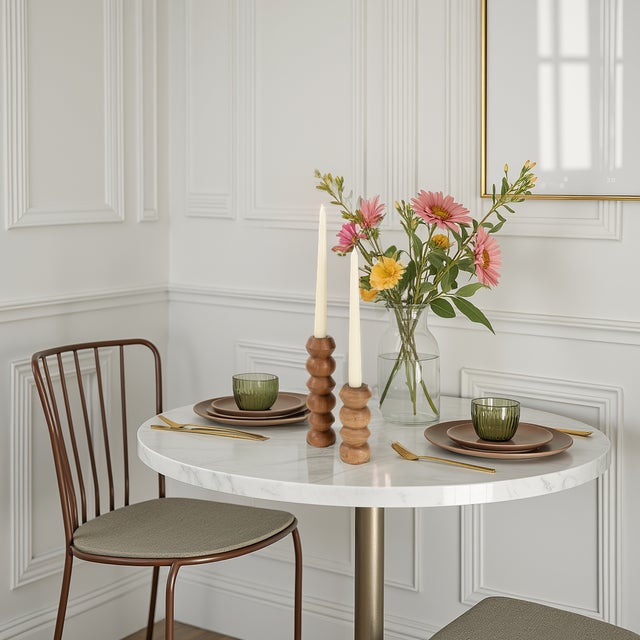 Timber Candle Holder Small For Sale - Image 10 of 10