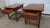 Hitchcock Vintage Pair of Hitchcock End Side Tables Farmhouse Designer For Sale - Image 4 of 9
