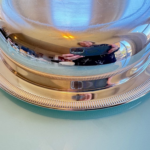 Vintage Silverplated Casserole For Sale - Image 9 of 15