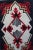 1940s 1930s Mounted Geometric Hand-Hooked Rug For Sale - Image 5 of 5