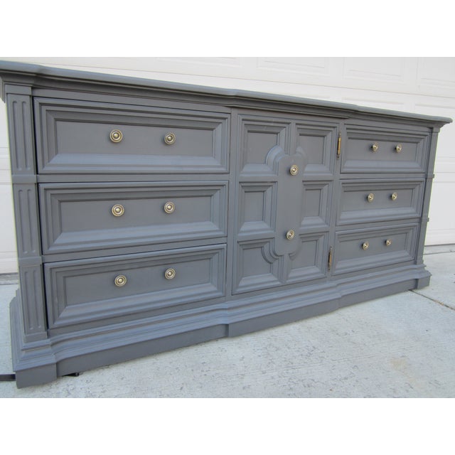 Drexel MidCentury Modern Gray Dresser Chairish