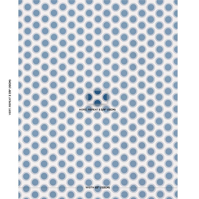 With graphic offset polka dots encircled by diminutive dot details, Oompa is a playful, modern design by Studio Bon....