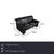 with this Koinor two-seater sofa, you're getting a deep black sofa that focuses entirely on clean, compact lines. The...