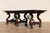 Wood Spanish Baroque Revival Rosewood & Walnut Trestle Dining Table, Circa 1930s For Sale - Image 7 of 18