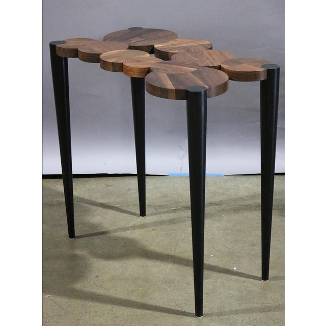 Brown 1990s Console Table Oak For Sale - Image 8 of 8