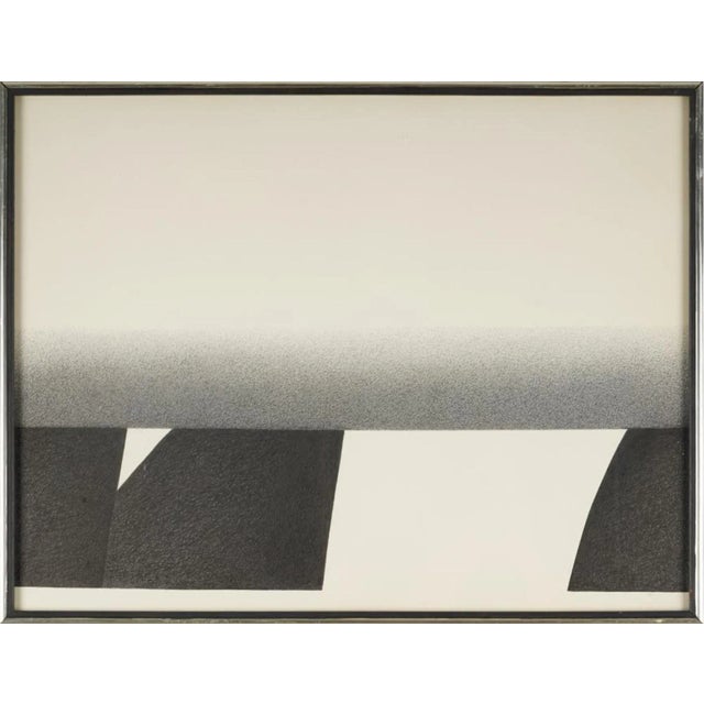 Mid 20th Century Mid 20th Century Brutalist Style Lithograph by Werner Knaupp For Sale - Image 5 of 5
