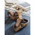 These beautiful hand-carved acacia wood links will draw attention to any coffee table or mantle.