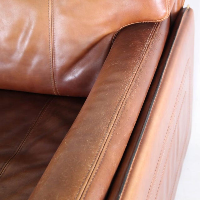 Vintage Two-Seater Sofa in Leather from Roche Bobois, 1970s For Sale - Image 14 of 18