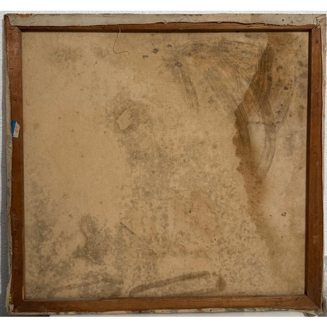 Jay Milder, Untitled Composition Abstract Expressionist Oil Painting Jay Milder, 1960 For Sale In Miami - Image 6 of 14