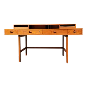 1970s Danish Mid Century Modern Executive Desk by Peter Løvig Nielsen