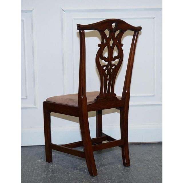 Chippendale Dining Chais H Frame, 1890s, Set of 6 For Sale - Image 18 of 18