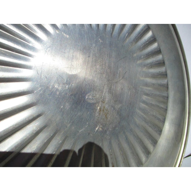 Everlast Vintage Aluminum Serving Tray For Sale - Image 4 of 6