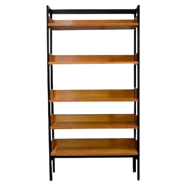 Oak Wall Shelf, 1970s For Sale