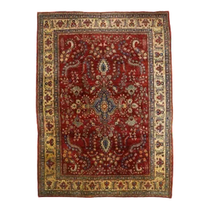 Antique Persian Mohajeran Sarouk Rug - 08'10 x 12'00
