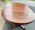 Antique 54" Round Mahogany Pedestal Base Dining Table With 4 Leaves For Sale In Boston - Image 6 of 16