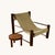 Wooden Armchair with Wool Seat, France, 1960s For Sale - Image 6 of 8