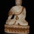Late 19th Century Gilt Glass Shakyamuni Buddha Statue, 358g For Sale In Los Angeles - Image 6 of 9