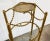 Metal Vintage Italian Gold Gilt Rope 3 Tier Etagere Display For Sale - Image 7 of 10