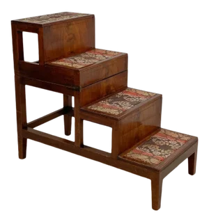 George III Library Steps - Mahogany Coffee Table, Circa 1800
