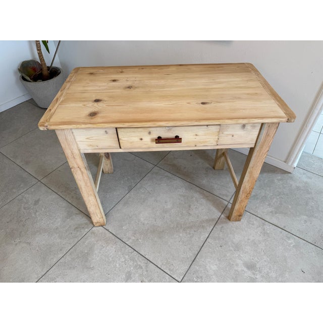 Biedermeier Farmhouse Side Table For Sale - Image 9 of 10