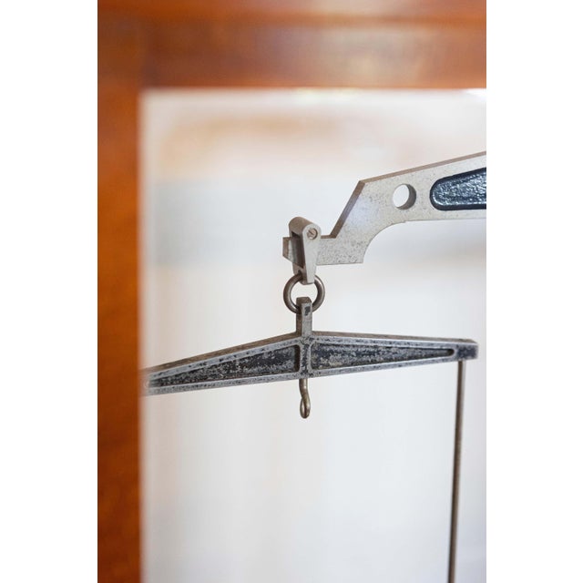 Brown 20th Century German Glass Case Scale For Sale - Image 8 of 18