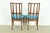 Broyhill Brasilia Mid-Century Modern Sculpted Walnut Dining Chairs, Set of Four For Sale - Image 9 of 11
