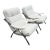 Pair of Vintage Cantilever Lounge Chairs Attributed to Carsons Furniture For Sale