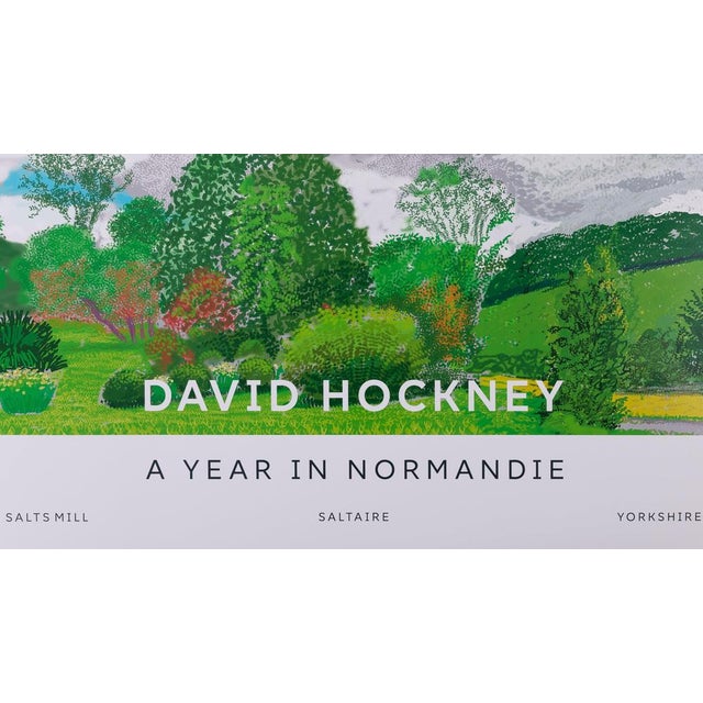 On the Hill Poster after David Hockney For Sale - Image 4 of 6