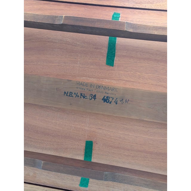 Vintage Danish Modern Niels Bach Teak Elevator Coffee Dining Table Made in Denmark For Sale - Image 9 of 12