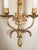 Vintage Pair of Friedman Brothers New York Louis XVI Style Gilt Gesso Wall Sconces For Sale - Image 10 of 18