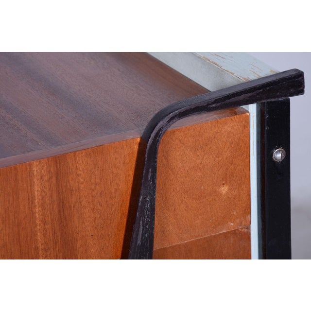 Mid-Century Cabinets in Mahogany, Central Europe, 1950s, Set of 3 For Sale - Image 13 of 18