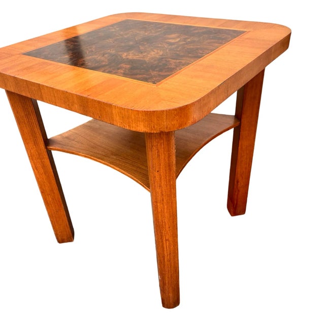 Square Art Deco Coffee Table, Germany 1950s. For Sale - Image 6 of 11